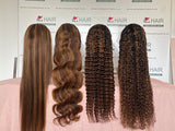 Highlights Frontal Wig Custom Units 180% Density High Quality Lace Frontal Wigs