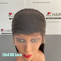 Invisible Swiss HD Lace 13x4 Full Frontal Wig Body Wave Hair Wigs