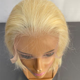 Blonde Color 180% Density Lace Frontal Bob Wig