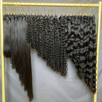 100% Raw Human Hair Bundles 12inch - 30inch Burmese Curly Cambodian Wavy Vietnamese Straight