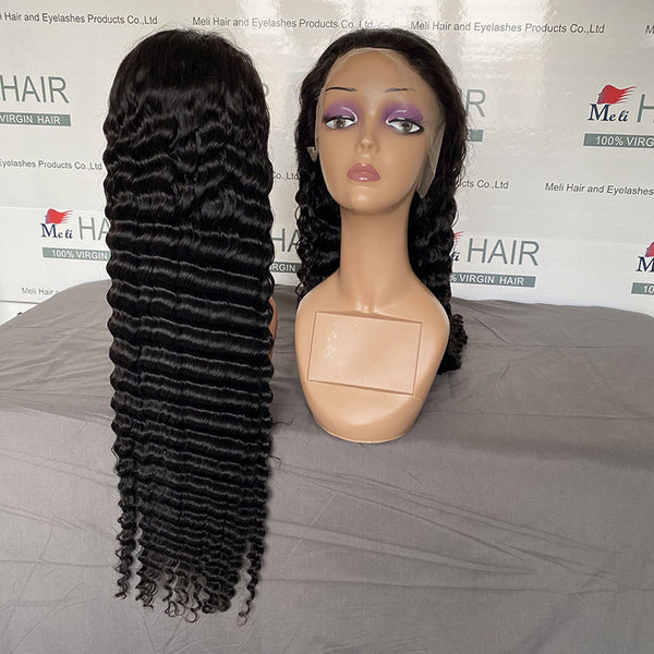 4 Styles 180% Density 13x6 Lace Frontal Wigs Get 6 Inch Deep Parting S ...